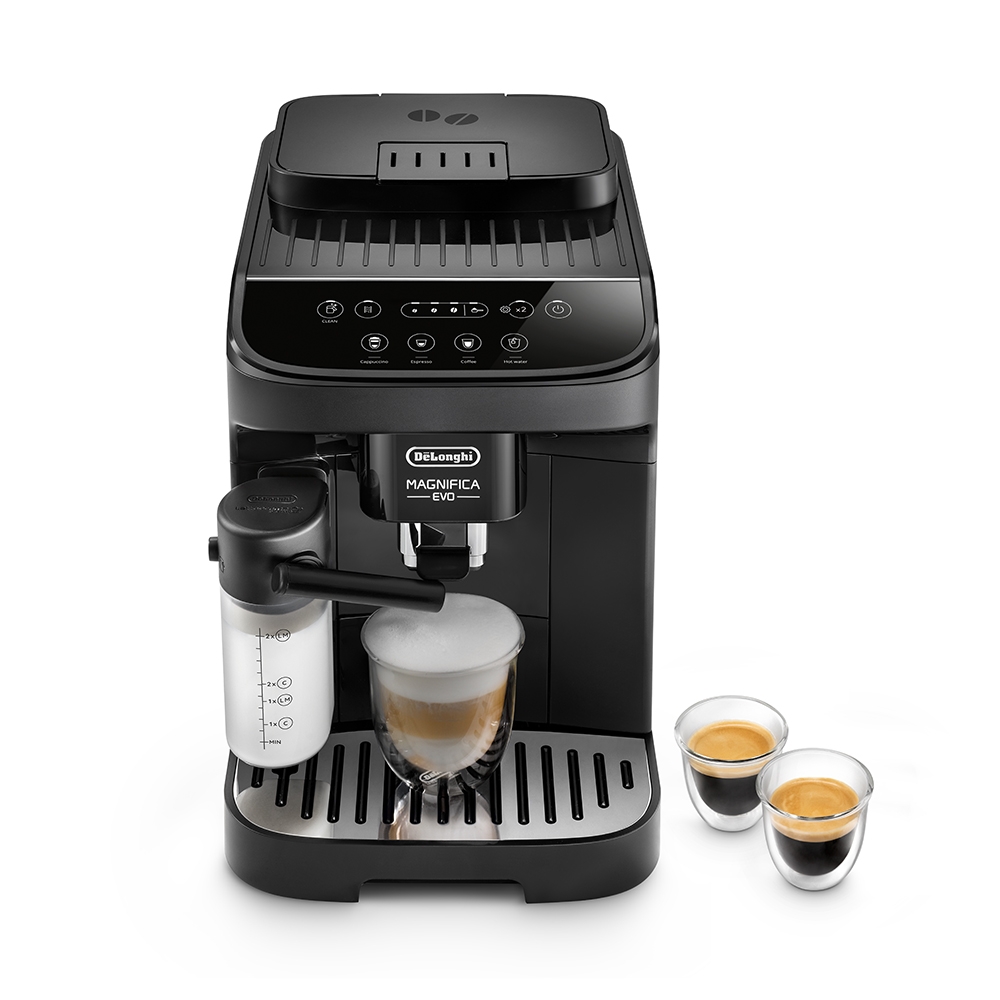 DeLonghi Magnifica EVO ブラック DeLonghi Magnifica Evo Milk Black | Coffee Zone